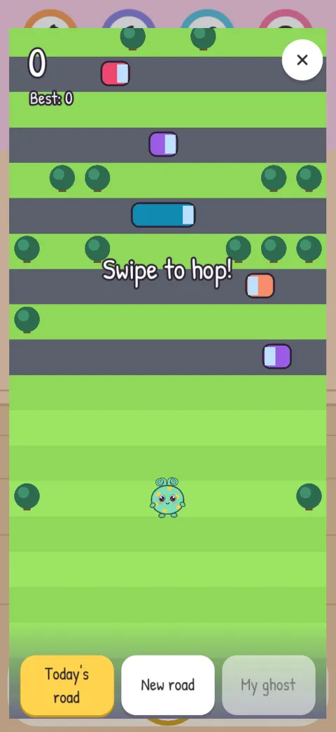 Today's road in Road Hop